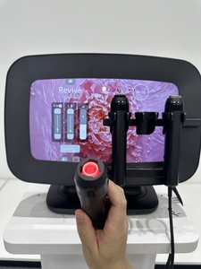 Máy chăm sóc da mặt Hydra Oxygen 3 trong 1 mới, đèn LED, chất liệu ABS, điện, giúp làm săn chắc da, bút tạo bọt CO2, viên nang tẩy tế bào chết - Product Image 3