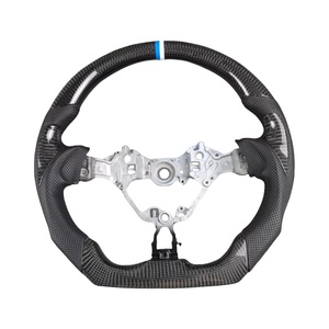 Volante Deportivo de Fibra de Carbono y Cuero Perforado para Infiniti Q50/Q50L/Q60 2015-2017 - Product Image 4