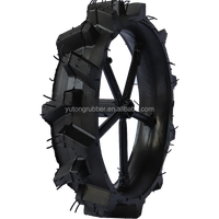 Roda Traktor Pertanian JIYU 510*100mm Ban 5.00-12 Finishing Hitam Garansi 2 Tahun untuk Retrofit/Peningkatan
