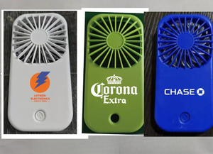 Ventilateur de poche miniature en plastique avec logo personnalisé, ventilateur électronique portable pour la <span class=keywords><strong>promotion</strong></span> - Product Image 4