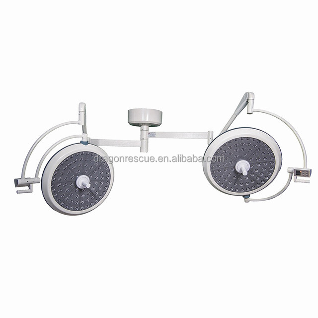 Factory Wholesale Operating Room Lamp Medical LED Shadowless Double Heads Surgical Light