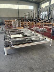 Equipo de Pilates, Reformer de Pilates con Torre, Blanco, Shorty, Reformer de Pilates de Aluminio con Torre, Equipo de Gimnasio - Product Image 5