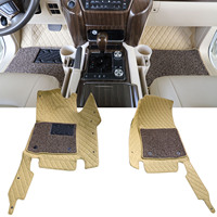 Accessoires de voiture en cuir PVC, 4 pièces, décoratifs OEM, Logo personnalisé, tapis de voiture pour BMW
