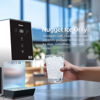 Distributeur de glaçons instantané de pépites d'eau froide auto-distributeur 220v Europe distributeur de glace d'eau de comptoir avec machine à glaçons