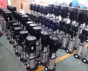 ปั๊มน้ำหอยโข่งสเตนเลสสตีลหลายระดับ ขนาด 1 นิ้ว ถึง 6 นิ้ว แบบตั้ง - Product Image 4