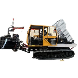 Barredora de nieve tipo oruga con motor amarillo para quitar nieve, fabricada en Shandong - Product Image 5