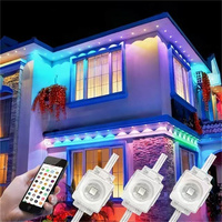 Éclairage extérieur de Noël populaire, SURPLIFE WIFI UKCA SAA CE ROHS LED IP67 pour la décoration extérieure de la maison