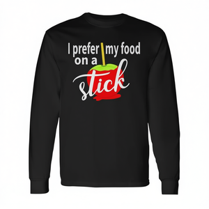 T-shirt à manches longues Caramel Apple, design Fête de la cueillette des pommes - Product Image 2