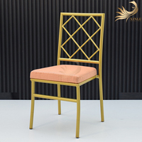 2025 Usine En Gros En Vrac Meubles De Chambre D'hôtel Or Brillant Chiavari Chaises pour Mariage
