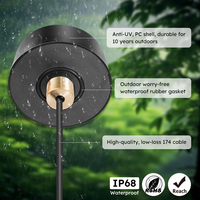 Antena PIFA 698-2690MHz, 3.6dBi - Soporte de Banda Completa para 2G/3G/4G LTE, Sin Plano Terrestre para Gabinetes Metálicos e IoT