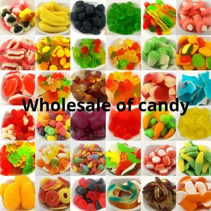 Großhandel Gemischte Fruchtgeschmäcker Weiche Bonbons QQ Saure Sandgummis Kugelförmig Kinderbonbons Marktstände Großpackung Fruchtsaft-Snacks - Product Image 6