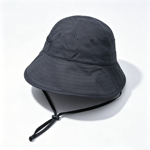 Chapeau Bob Classique Noir Personnalisé Imprimé pour l'Extérieur - Protection UPF 50+ Séchage Rapide Style Pêcheur pour Randonnée et Plage Unisexe - Product Image 5