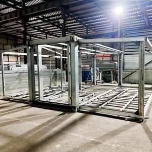 Maison conteneur modulaire pliable et extensible sur roues, personnalisée en usine, économique, de 20 pieds, pour <span class=keywords><strong>camping</strong></span> - Product Image 3