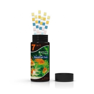 <span class=keywords><strong>Bandelettes</strong></span> de test d'<span class=keywords><strong>eau</strong></span> précises Hongyi W-7 7 en 1 pour aquarium et bassin à poissons (plastique) - Product Image 5