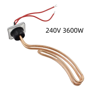 <span class=keywords><strong>Chauffe</strong></span>-<span class=keywords><strong>eau</strong></span> à bride OEM 1800W 2400W 3600W 4800W avec chauffage <span class=keywords><strong>solaire</strong></span> automatique à tube en cuivre 240V - Product Image 4