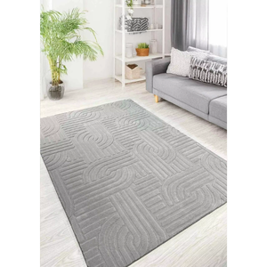 Alfombra Moderna con Relieve, de Pelo Largo, Antideslizante, para Sala de Estar o Dormitorio, Lavable y Personalizable, Proveedor OEM - Product Image 3