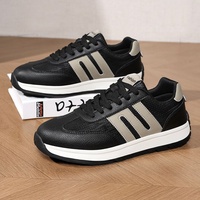 Chaussures de course respirantes pour homme, tendance, en PU, fabriquées en Chine, à prix abordable, pour le sport et le jogging, baskets décontractées pour hommes