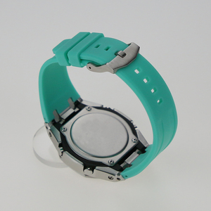 Boîtier de montre en acier inoxydable 316L avec bande en caoutchouc de silicone souple de qualité supérieure Kit de couverture adapté à la Modification de luxe GA2100 - Product Image 6