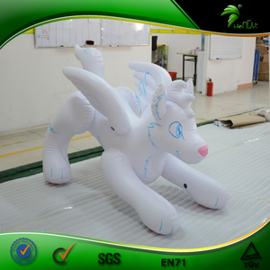 Incredibile Colore Bianco Gonfiabile lupo, Gonfiabile volante lupo con un design unico - Product Image 2