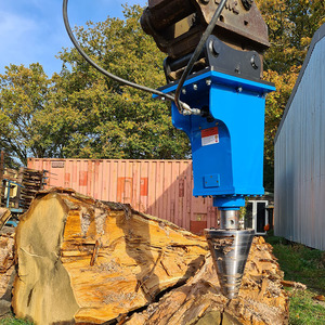 Backhoe Mounted Hydraulic <strong>Screw</strong> <strong>Cone</strong> Wood <strong>Splitter</strong> <strong>Log</strong> <strong>Splitter</strong> - Product Image 1