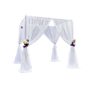 Toile de fond d'événement personnalisable portable de qualité supérieure Fournitures de fête Kits de <span class=keywords><strong>tuyaux</strong></span> et de draperies pour location et occasions spéciales - Product Image 5