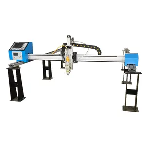 High Speed Manufacture portable fiber laser cutting machines Gantry Sheet metal price