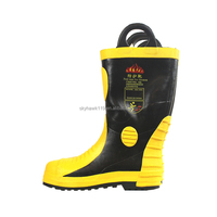 Bottes de sécurité ignifuges pour pompiers - Vente flash |   Équipement de sécurité incendie, imperméable et protection des pieds