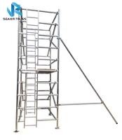 Offre Spéciale échafaudage en aluminium d'échelle de système d'échafaudage de 6m 8m 12m pour la plate-forme de tour de construction