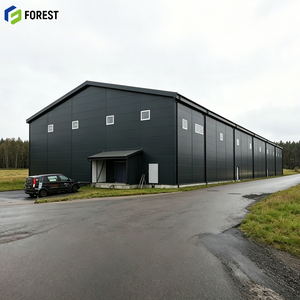 Facility Commercial Custom Unit Solar Panel Compatible Steel Warehouse <b>Plant</b> Fireproof Windproof Mining Chemical - Product Image 1