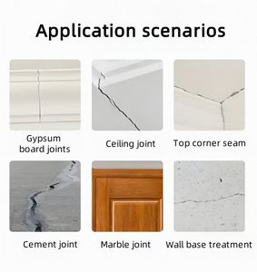 Performance à coût élevé Poudre de gypse écologique à séchage rapide pour remplissage de joints Réparation de la ligne de blocage des trous Rainure Nivellement mural - Product Image 2