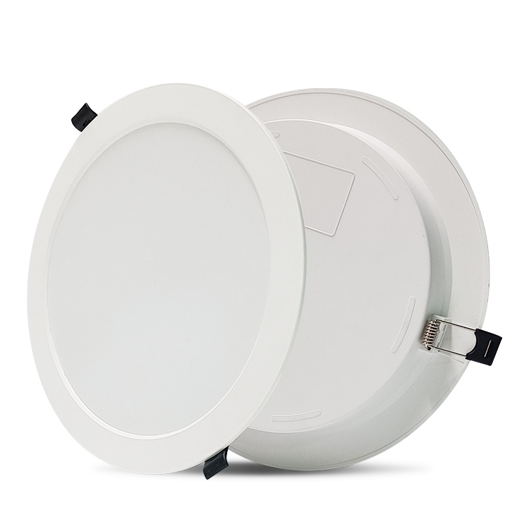 Discount Available AC160-265V Power Driver Ceiling Panel Lights Cool Warm White Led Panel Light Round Square Panel Lamp for Home