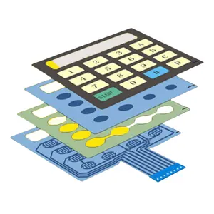 Interruttore all'ingrosso grande membrana della tastiera fpc all'ingrosso della cina