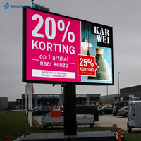 Affichage numérique LED pour panneau d'affichage routier IP65 P4 P5 P6 P8 P10, écran publicitaire extérieur pour les événements sportifs et les stades