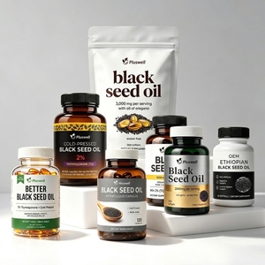 Olio di semi di cumino nero etiope OEM in capsule molli, olio di semi di Nigella Sativa, supporto per il benessere, supporto digestivo, supporto per il sistema immunitario, <span class=keywords><strong>integratore</strong></span> a base di erbe - Product Image 3