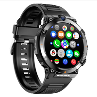 Reloj Inteligente H10 con Pantalla IPS de 44-49 mm para Hombre, Doble SIM, 4G, Android, GPS, NFC, Monitor de Ritmo Cardíaco, Rastreador de Actividad Física, Videollamada, Resistente al Agua IP67