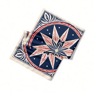 Bufanda de Seda Personalizada de Lujo para Mujer, con Impresión Digital de Diseño de Logotipo Propio, OEM ODM al por Mayor - Product Image 3