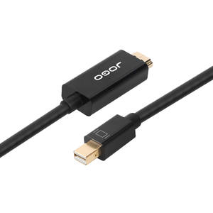 Mini Displayport 4K (Thunderbolt) vers <span class=keywords><strong>HDMI</strong></span>, câble de 1.8m avec Audio, Port d'affichage Mini DP vers cordon <span class=keywords><strong>HDMI</strong></span> pour <span class=keywords><strong>MacBook</strong></span> <span class=keywords><strong>Air</strong></span> et plus encore - Product Image 2