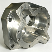 Pièces de pompe industrielles usinées sur commande par CNC, composants métalliques de haute précision avec service OEM