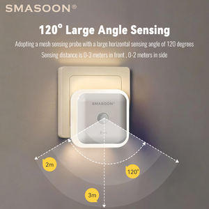 智能传感器灯启动器智能家居升级走廊运动传感器发光二极管插入式传感器灯 - Product Image 6