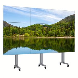 Panel de pared de video LCD de 3x3 de 55 pulgadas, bisel estrecho sin costuras para elevador, Wayfinding Education, pantalla de bienvenida, precio competitivo - Product Image 1