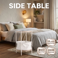 Table d'appoint, table basse, table de chevet, table à thé, salon, bois, moderne, écologique, durable, simple, rangement, meubles de maison
