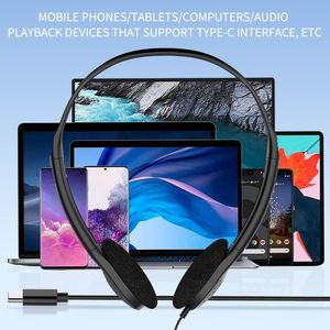 Gaming Headset Over Ear Type-C Wired Gamer <strong>Headphone</strong> Telephone Headsets For PC Laptop And Mobile Phone - Product Image 6