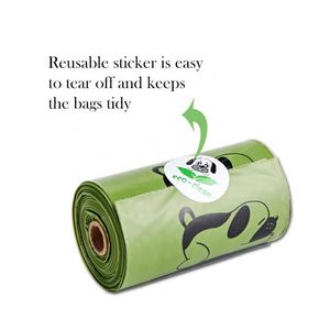 Top Fashion Eco-friendly Cassava Trash Cornstarch <b>Compostable</b> Poop <b>Bag</b> Biodegradable Dog Waste <b>Bag</b> - Product Image 3