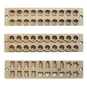 Moldes de gelatina de fundición a presión de aluminio y moldes de caramelo en varias formas populares - Product Image 1