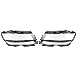 Couvercle de phare pour Volkswagen Tiguan L 2017 – 2020, matériau PC, Installation facile, couvercle de lampe avant gauche et droite, paire - Product Image 4
