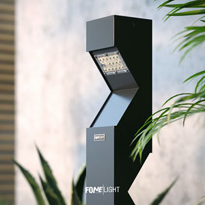 Dualluz Aluminio Exterior Jardín Pasarela Bolardo Luz 100cm IP65 Impermeable LED Entrada y Patio Iluminación - Product Image 4