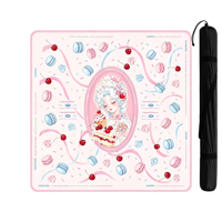 Tapis de table de mahjong en néoprène de style moderne, écologique, portable, durable, anti-bruit, pour jeux de cartes et de poker