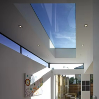 Fenêtre fixe verticale mince/maigre/étroite en aluminium de coupure thermique moderne pour la lumière latérale de cage d'escalier et de couloir