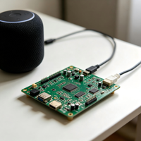 Akıllı Hoparlör PCBA Sesli Asistan Devre Kartı Kablosuz Ses Yükseltici PCB Uzak Alan Mikrofon Dizisi OEM