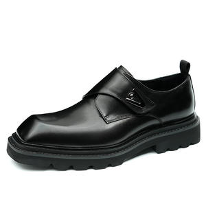 Chaussures Oxford en cuir à bout pointu pour hommes, de haute qualité, pour tenue de ville formelle, vente en gros, collection 2026 - Product Image 5